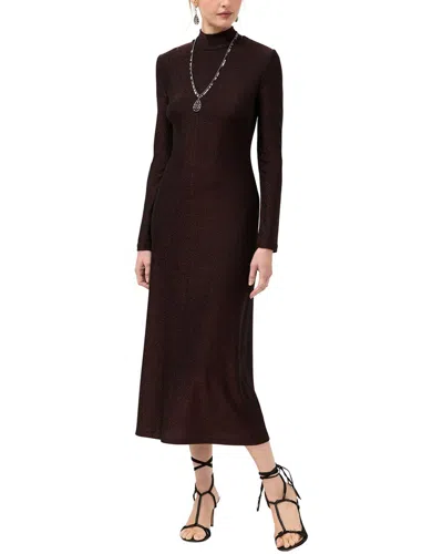 Johnny Was Jewell Midi Dress In Burgundy