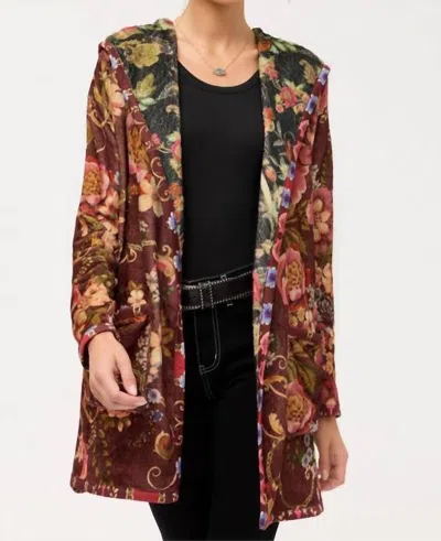 Johnny Was Joan Midi Sherpa Jacket In Rolanda In Multi