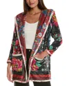 Johnny Was Joan Petite Sherpa Jacket In Black