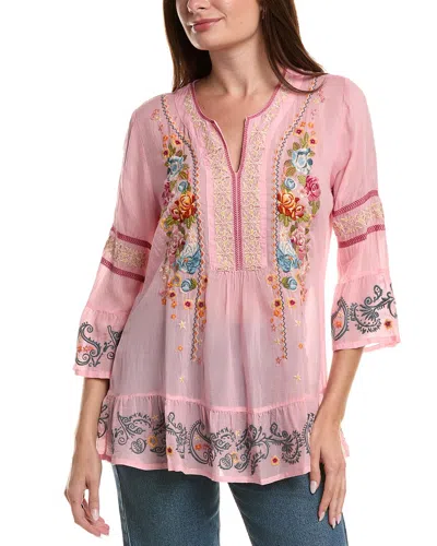 Johnny Was Jojo Tunic In Pink