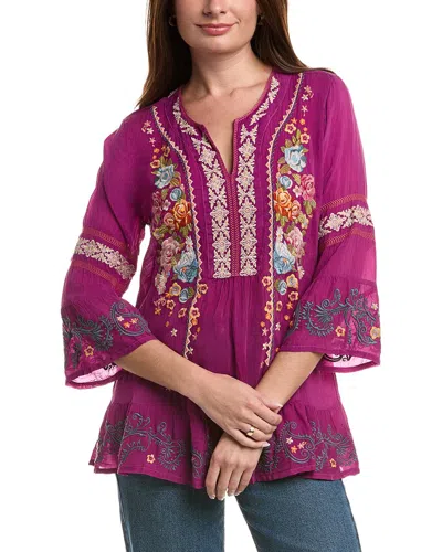 Johnny Was Jojo Tunic In Pink