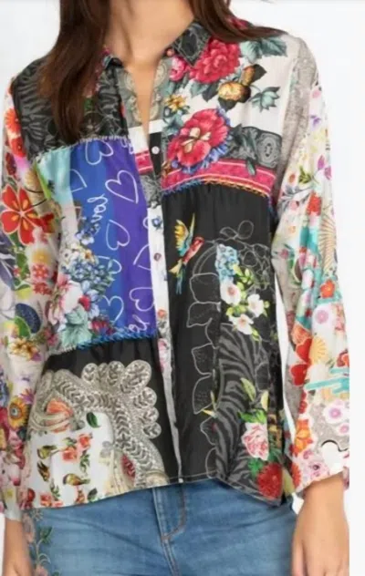 Johnny Was Julia Button Up In Multi