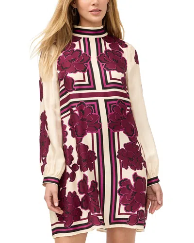 Johnny Was Kalova Silk-blend Mini Dress In Multi