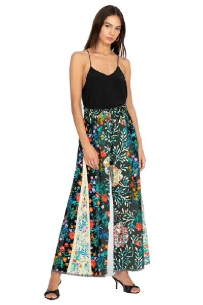 Pre-owned Johnny Was Kashim Rachel Pants - C61022b5 In Multicolor