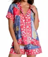 Johnny Was Keliah Shirt In Liberty Scarf In Multi