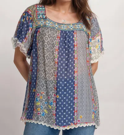 Johnny Was Kichica Padme Blouse In Multicolor