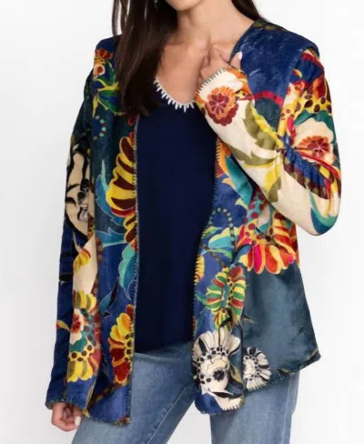 Johnny Was Kimbra Sherpa Jacket In Mti In Multi