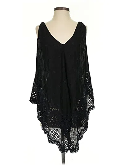 Pre-owned Johnny Was Kimono In Black