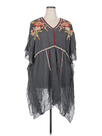 Pre-owned Johnny Was Kimono In Gray