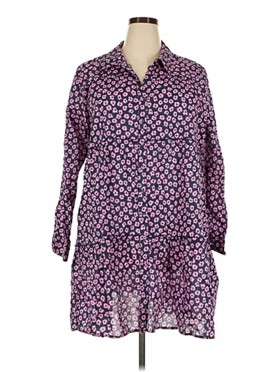 Pre-owned Johnny Was Kimono In Purple