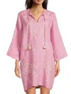 Johnny Was Kimono Sleeve Relaxed Dress Danika In Taffy In Multi