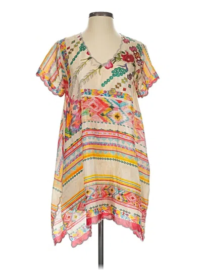 Pre-owned Johnny Was Kimono In Yellow