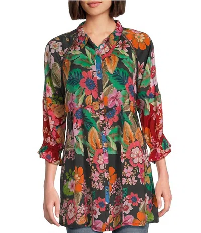 Johnny Was Lapham Adonia Tunic In Multicolor