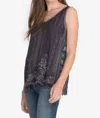 Johnny Was Laurel Eisley Tank In Grh In Blue