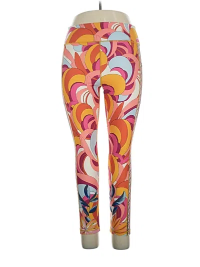Pre-owned Johnny Was Leggings In Pink