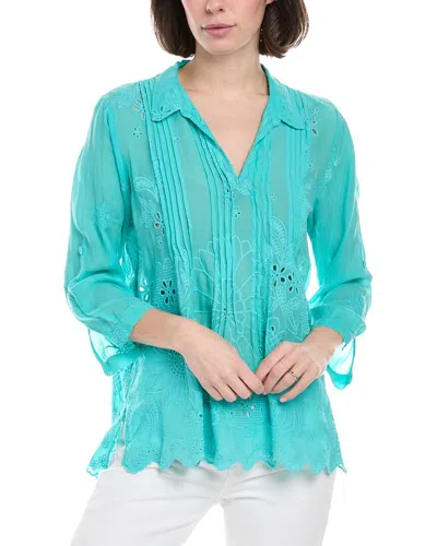 Johnny Was Lemmi Blouse In Blue