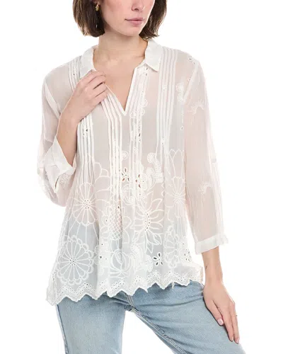 Johnny Was Lemmi Blouse In White