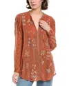 Johnny Was Leni Tunic In Baked Clay