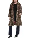 Johnny Was Leopard Silk-lined Jacket In Animal Print