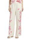 Johnny Was Linen Pant Alycia In Ecru In White