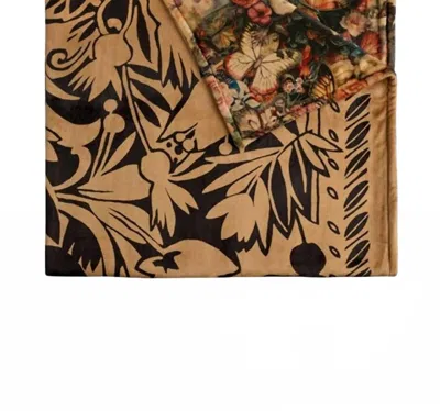 Johnny Was Lola Scarf Laurel Canyon Cozy Blanket In Multi In Brown