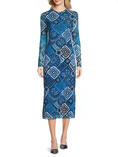 Johnny Was Lolia Mesh Midi Dress In Shiloh