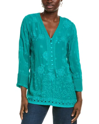 Johnny Was Lopati Tunic In Green