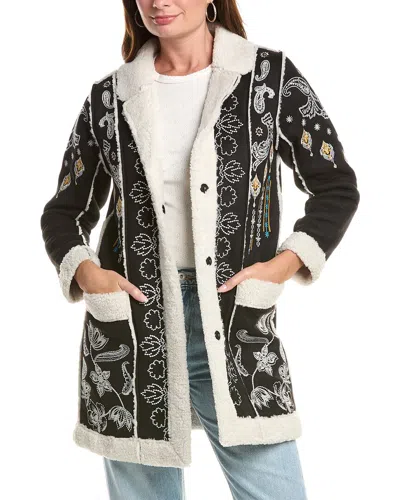 Johnny Was Lori Sherpa Jacket In Multi