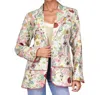 Johnny Was Lusha Jaquard Blazer In White Multi In Multi