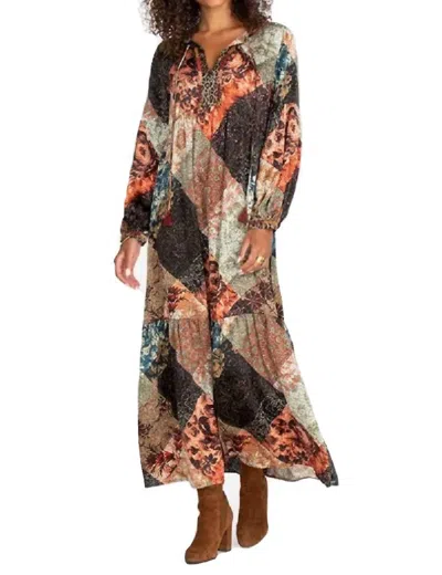 Pre-owned Johnny Was Mabel Boho Dress For Women In Multi