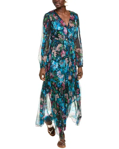 Johnny Was Mabel Silk Midi Dress
