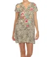 Johnny Was Maisie Easy Button Tunic Dress In Multi In Multi