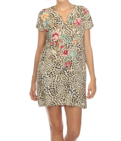 Johnny Was Maisie Easy Button Tunic Dress In Multi