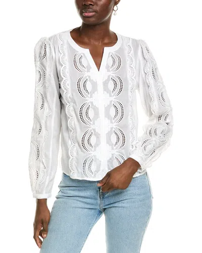 Johnny Was Makaylin Blouse In White
