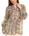 Johnny Was Malina Blouse In Etris In Multi