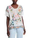 Johnny Was Mariafe Blouse In White