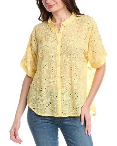 Johnny Was Maripos Shirt In Yellow