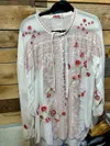Johnny Was Masia Tunic In White In White