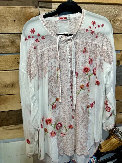 Johnny Was Masia Tunic In White
