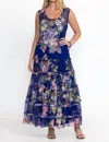 Johnny Was Mazzy Multi Ruffle Dress In Ullani In Multi