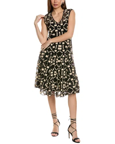 Johnny Was Mazzy Panelled Tank Dress In Black