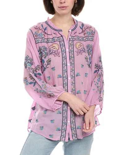 Johnny Was Medina Blouse In Pink