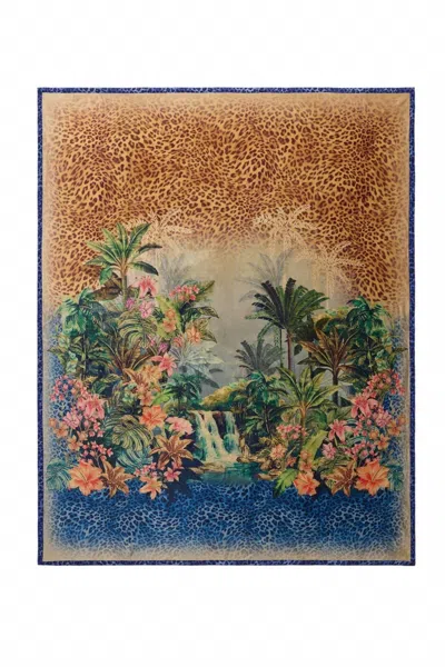 Johnny Was Meghann Travel Blanket In Blue