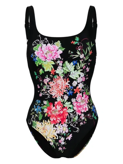 Johnny Was Metalli Notte Tanksuit In Black