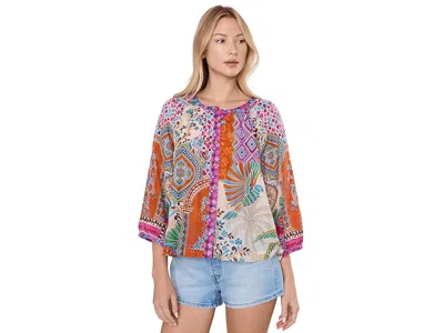 Johnny Was Michaella Peasant Blouse - Avelar Women's Clothing Avelar: Lg In Pattern
