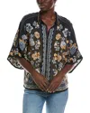 Johnny Was Minerva Blouse In Black In Black