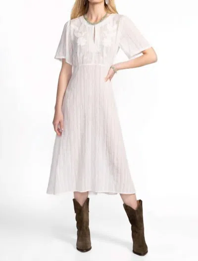 Johnny Was Mirah Effortless Dress In Off White