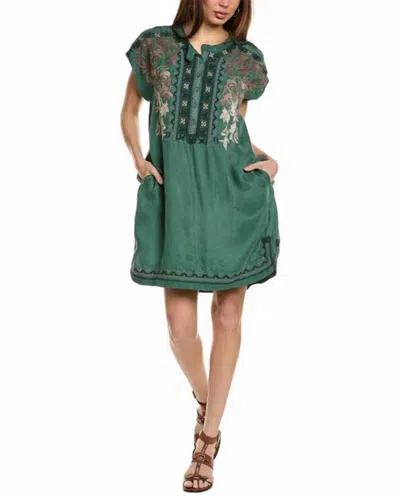 Johnny Was Mishti Dress In Veg In Green