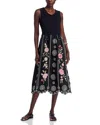 Johnny Was Mixed Media Tank Dress
