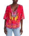 Johnny Was Monaco Peasant Blouse